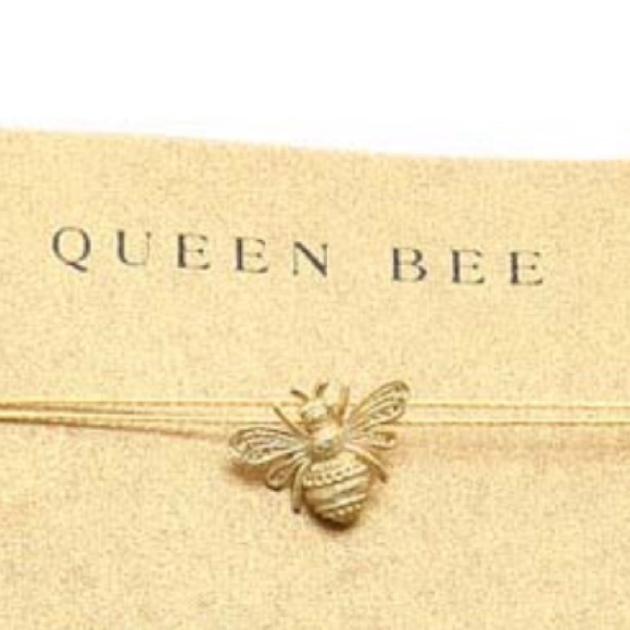 Dogeared Jewelry - Dogeared Gold Dipped Queen Bee Chain Necklace 16”